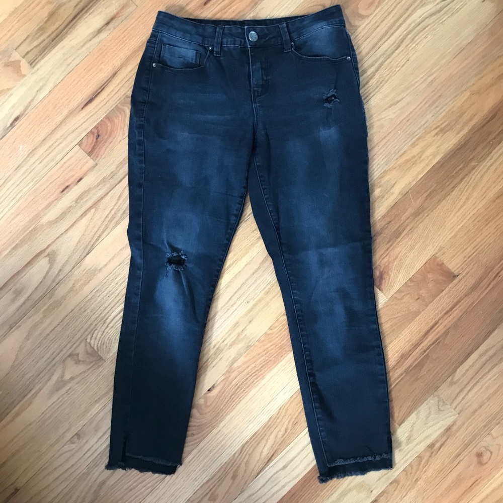 Black Ripped/Distressed Jeans